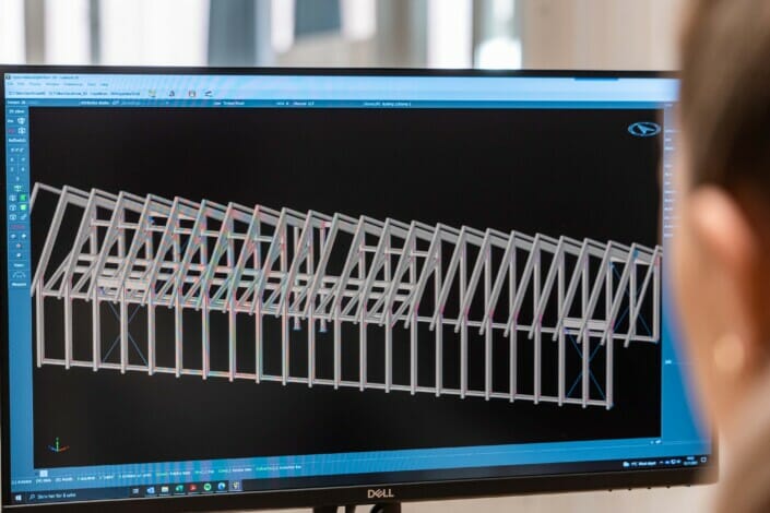 BIM-tekniker i arbeid hos Splitkon